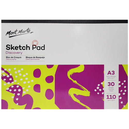Monte Marte Sketch Pad A3 30 Sheets