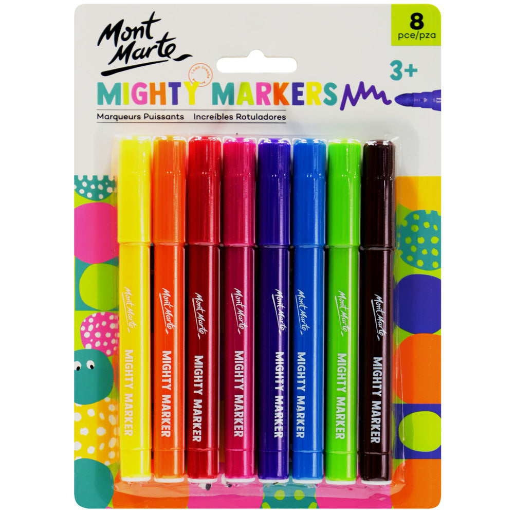 Monte Marte Mighty Markers 8pc