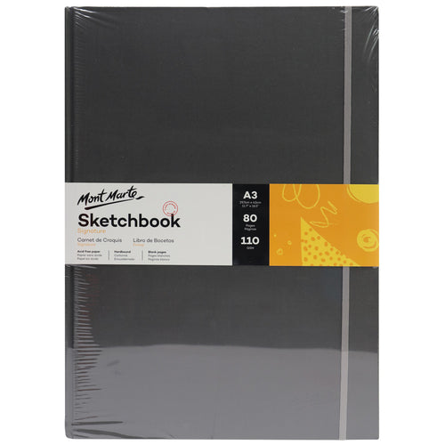 Monte Marte Hardbound Sketch Book 110gsm A3