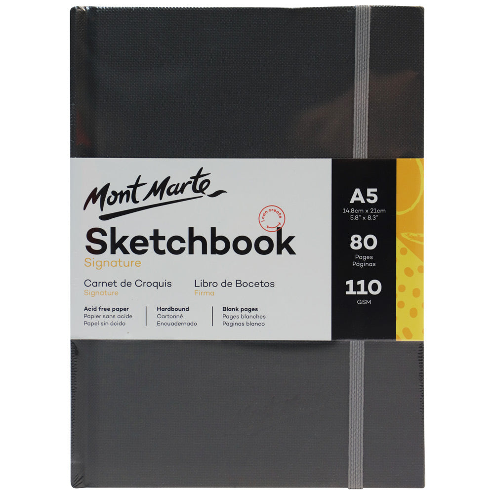 Monte Marte Hardbound Sketch Book 110gsm A5