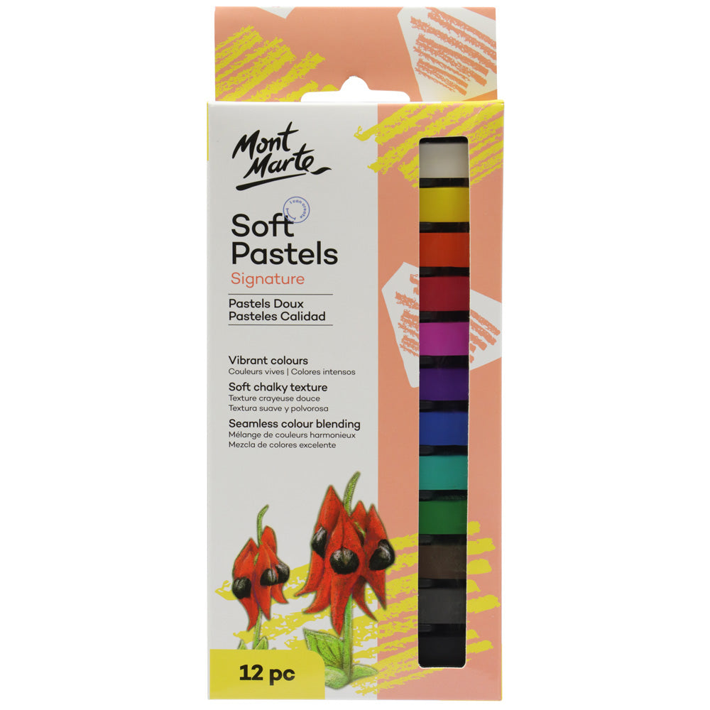 Monte Marte Soft Pastels 12pc
