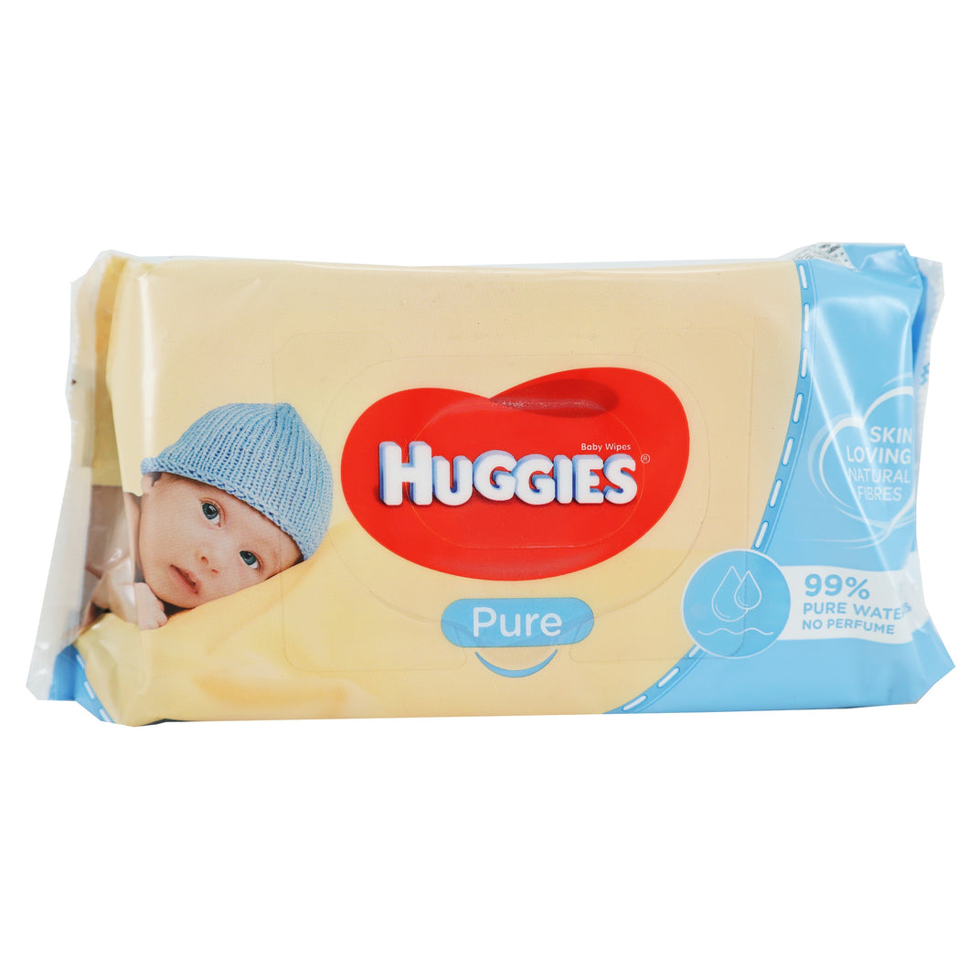 Huggies Baby Wipes Pk56 Pure