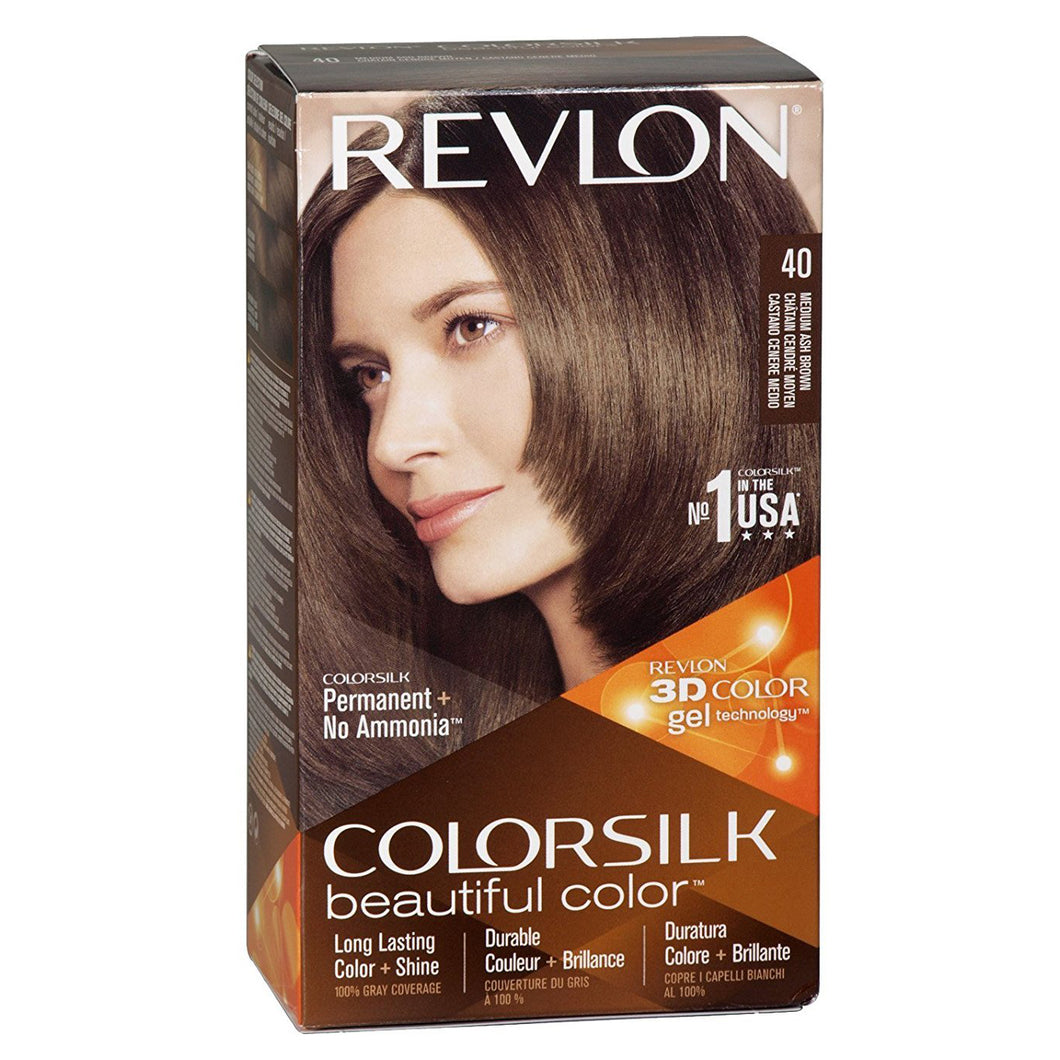Revlon 40 Med Ash Brown Hair Dye