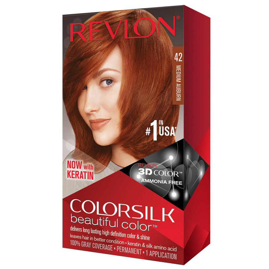 Revlon 42 Medium Auburn Colour Hair Dye