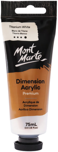 MM Dimension Acrylic 75mls - Titanium White