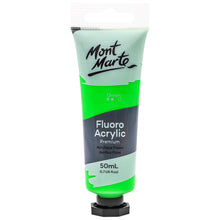 Load image into Gallery viewer, MM Fluoro Acrylic Paint 50ml - Green

