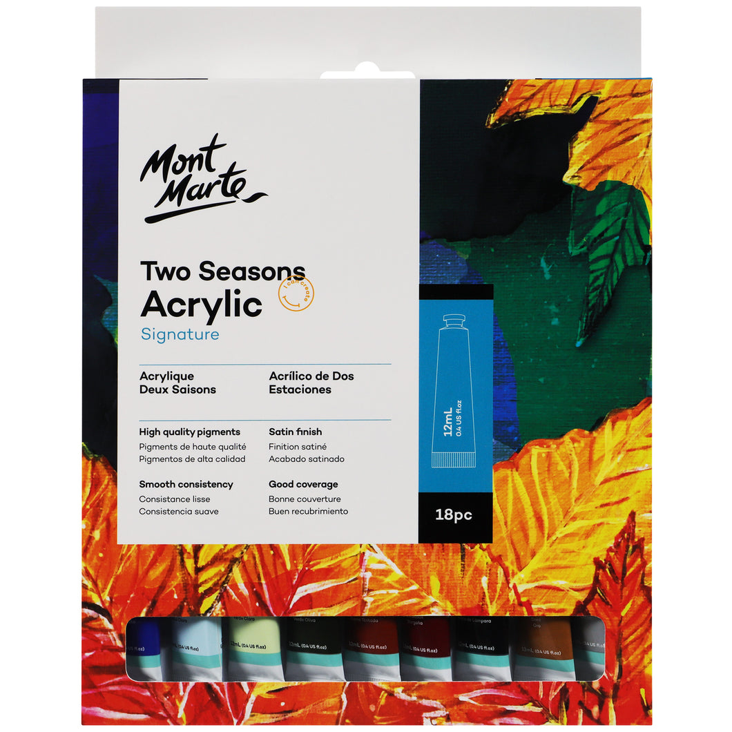 Monte Marte Two Seasons Acrylic 18pc x 12ml