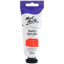 Load image into Gallery viewer, MM Satin Acrylic 75ml - Vermilion
