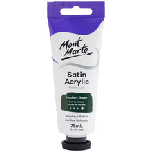 Load image into Gallery viewer, MM Satin Acrylic 75ml - Hookers Green
