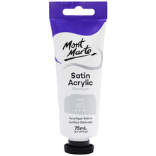 Load image into Gallery viewer, MM Satin Acrylic 75ml - Silver
