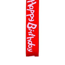Load image into Gallery viewer, RIB 22MM HAPPY BIRTHDAY MAUVE-RED ASS 3M
