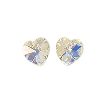 Load image into Gallery viewer, Bead Swarovski Heart Pendant Crystal AB
