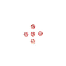 Load image into Gallery viewer, Bead Swarovski 6mm Round Facet Light Rose 5PCS
