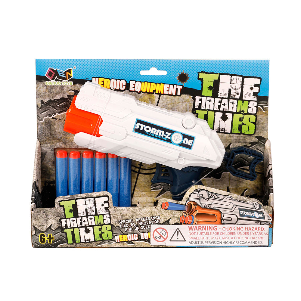 1pk 22cm Foam Dart Gun with 6 foam darts
