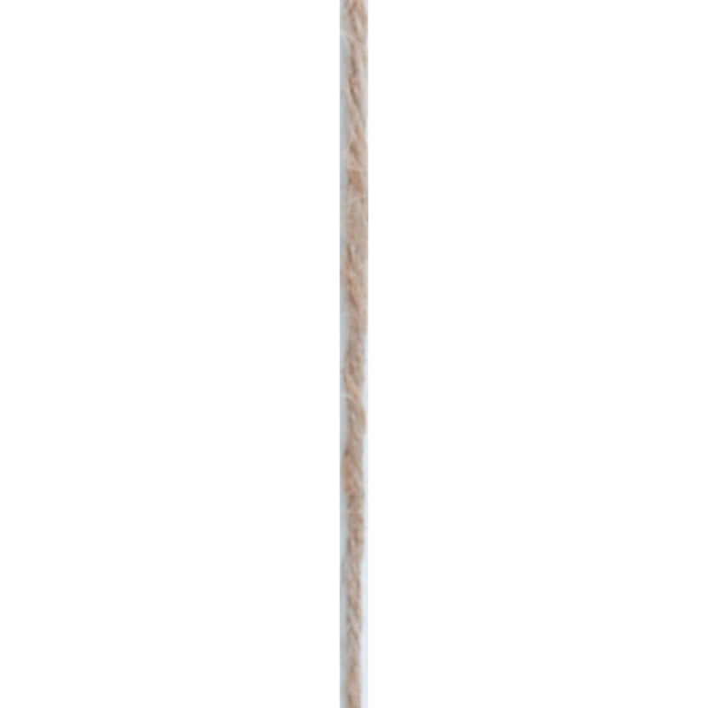 RIB JUTE CORD 2MM BROWN 13M