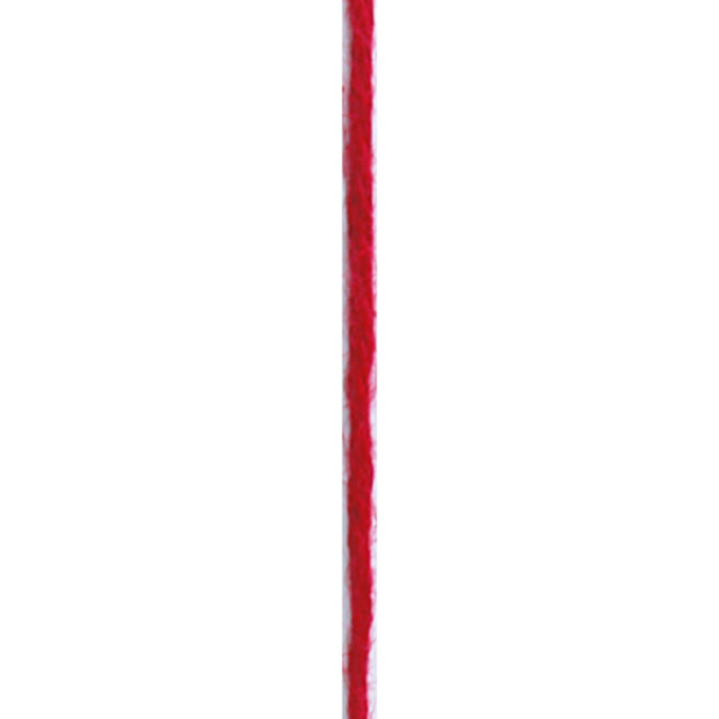 RIB JUTE CORD 2MM RED 13M