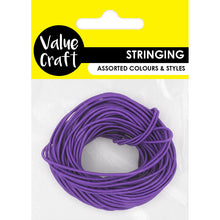 Load image into Gallery viewer, CRAFT ELASTIC THREAD PURPLE 10M
