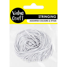 Load image into Gallery viewer, CRAFT ELASTIC THREAD WHITE 10M
