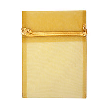Load image into Gallery viewer, ORGANZA SMALL 17CM X 12.5CM MUSTARD 3PCS
