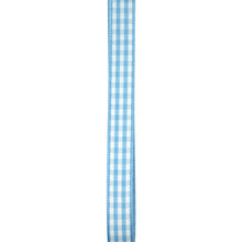 Load image into Gallery viewer, RIB 10MM GINGHAM BLUE 3M
