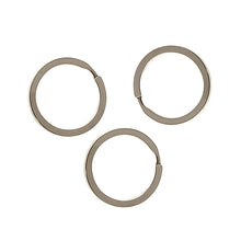 Load image into Gallery viewer, Jewellery Findings Split Rings 25mm Flat Silver 5Pcs
