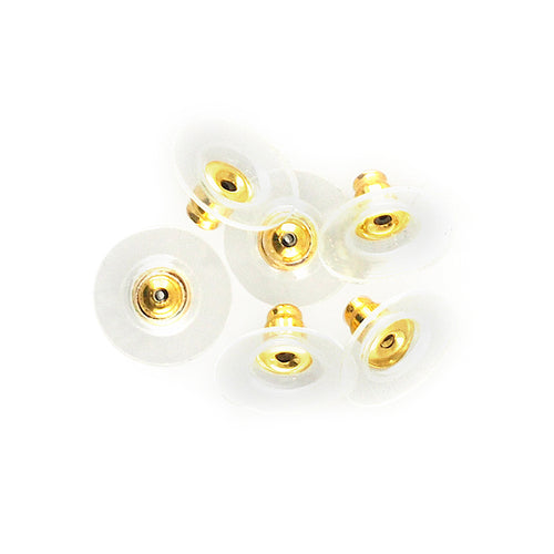 Jewellery Findings Comfort Studs 15mm Gold or Silver 50Pcs