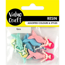 Load image into Gallery viewer, 3D RESIN MERMAIDS 6PCS
