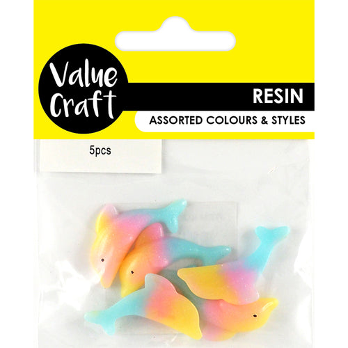 3D RESIN DOLPHIN 5PCS