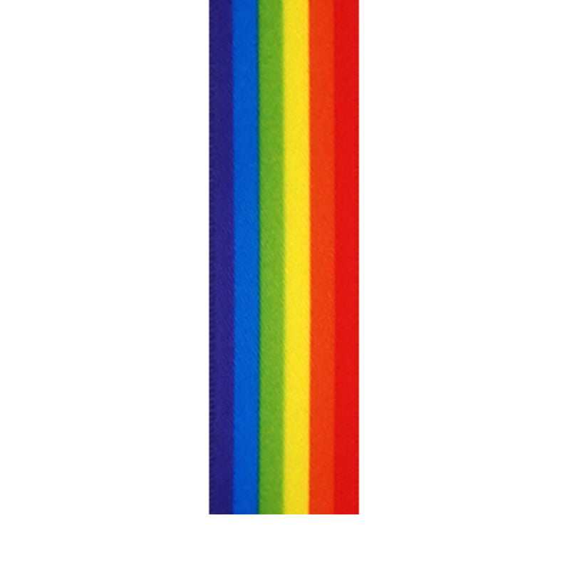 Satin Ribbon 22mm Rainbow 3M Hot Dollar