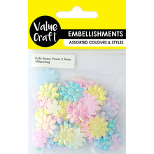 Load image into Gallery viewer, CRAFT PUFFY SHAPE FLOWER 2 SIZES 160PCS
