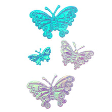Load image into Gallery viewer, CRAFT PUFFY SHAPE B-FLIES 3 SIZES 70PCS
