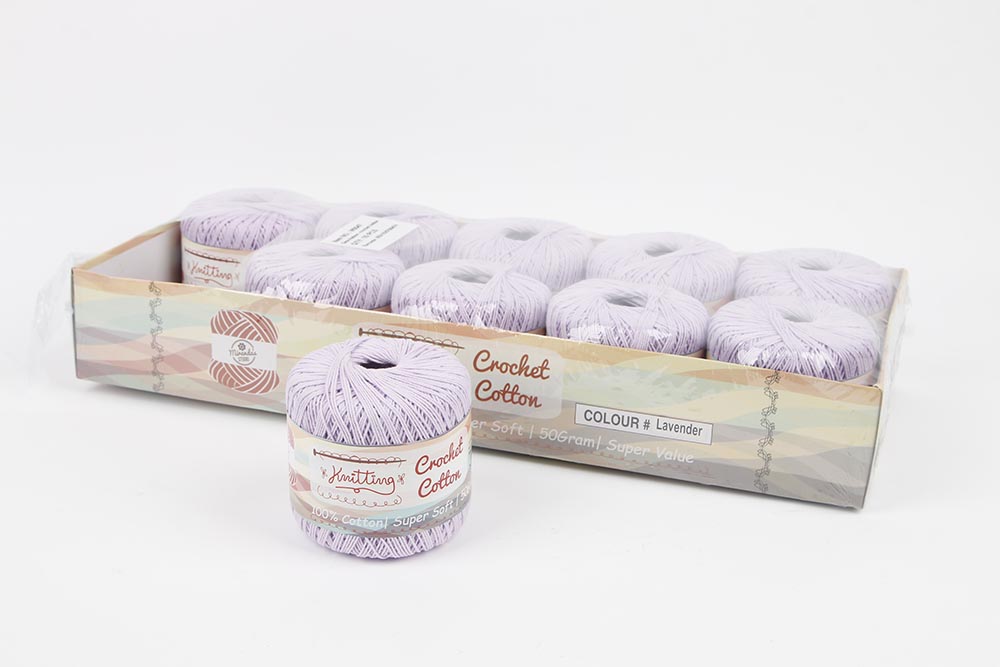 Crochet Cotton Lavender
