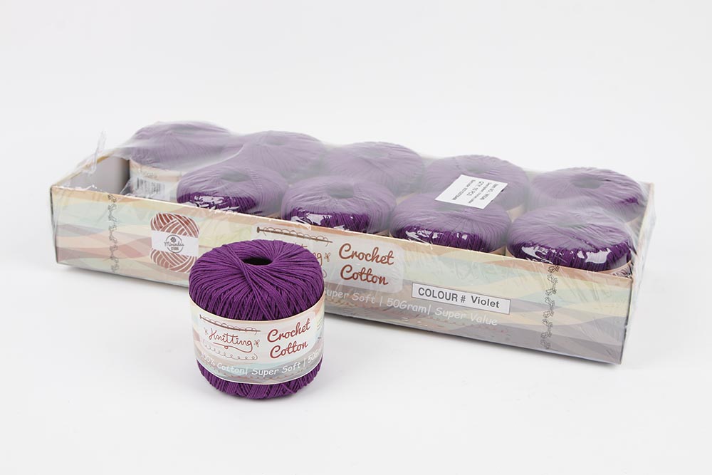 Crochet Cotton Violet