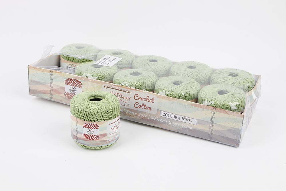 Crochet Cotton Mint