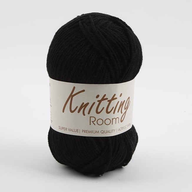 100g Knitting Yarn Black