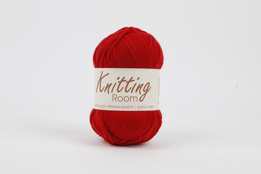 100g Knitting Yarn Red