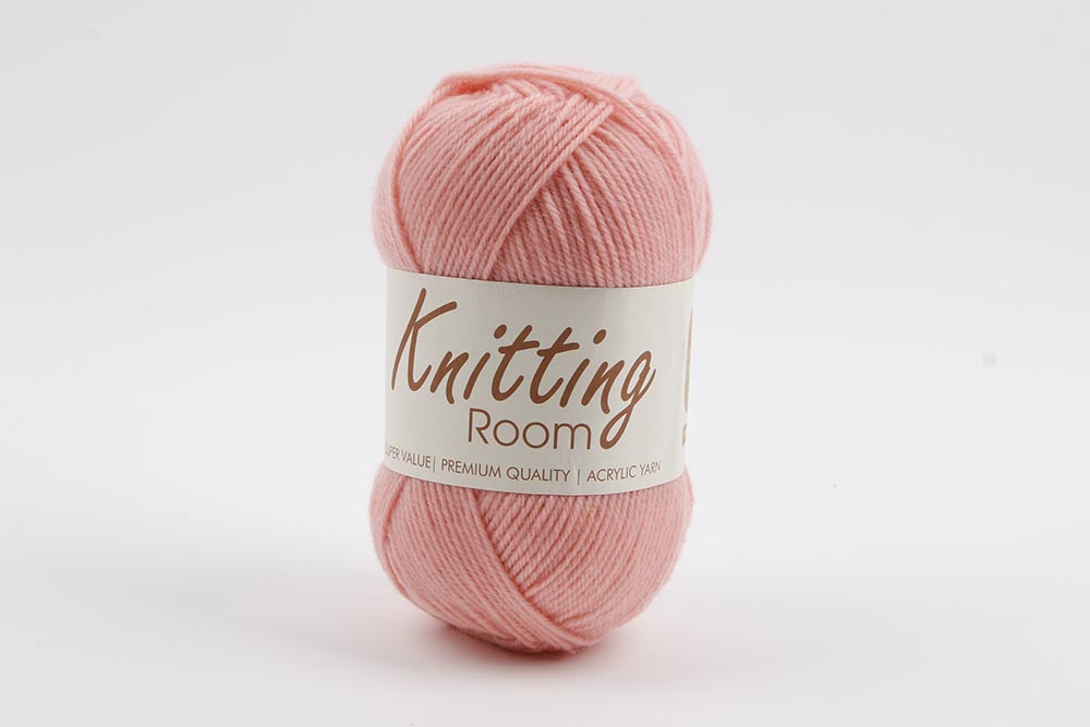100g Knitting Yarn Light Pink