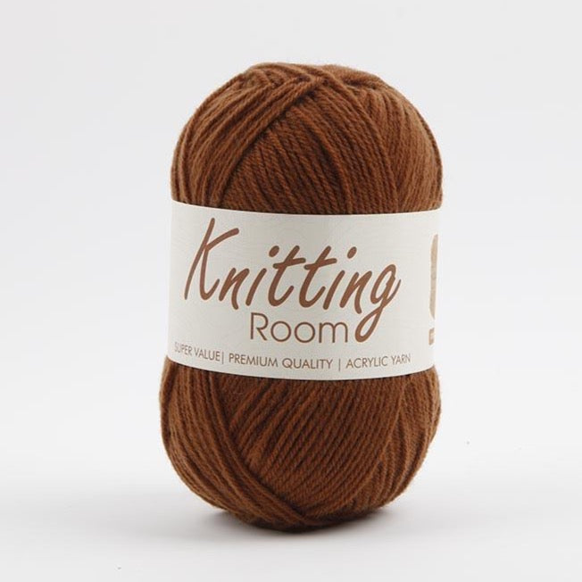100g Knitting Yarn Brown