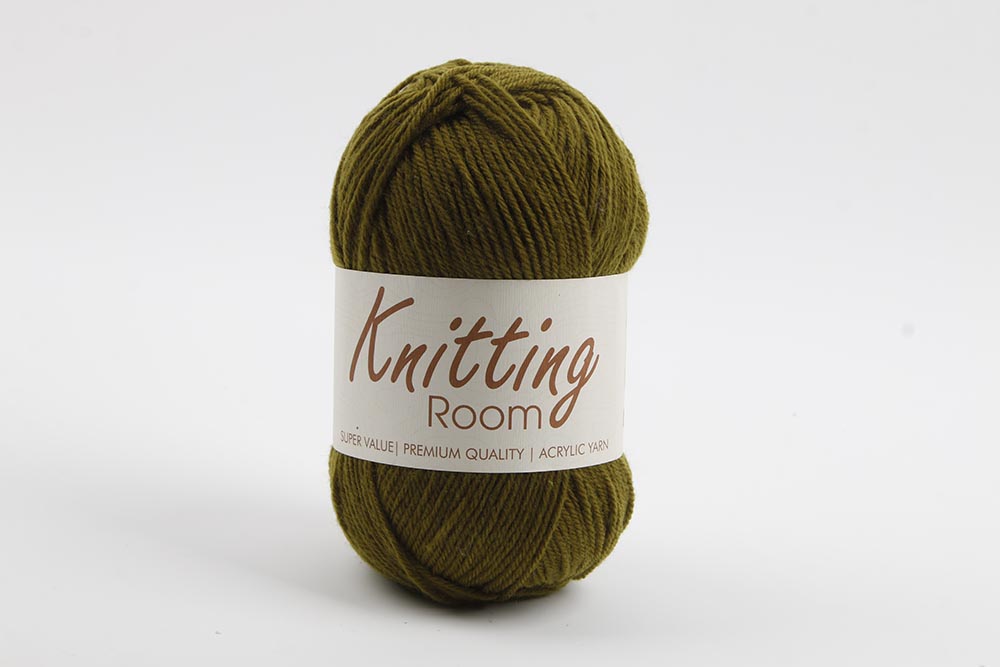 100g Knitting Yarn Olive
