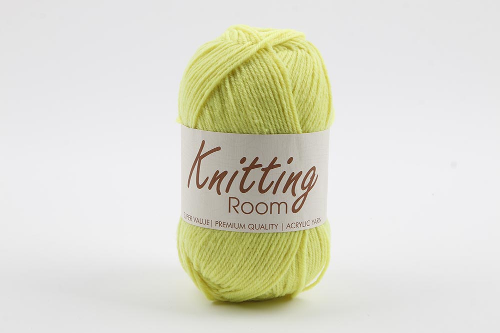 100g Knitting Yarn Light Yellow