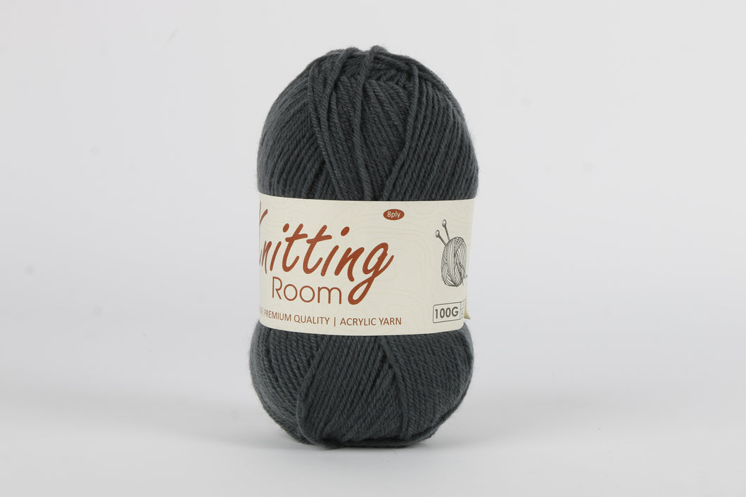 100g Knitting Yarn SKY GREY