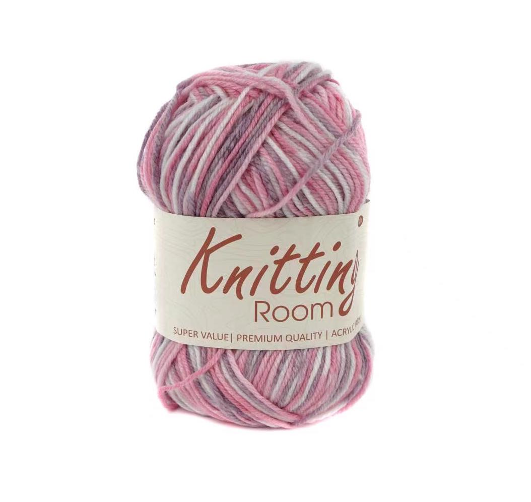 100g Knitting Yarn - Pink Multi