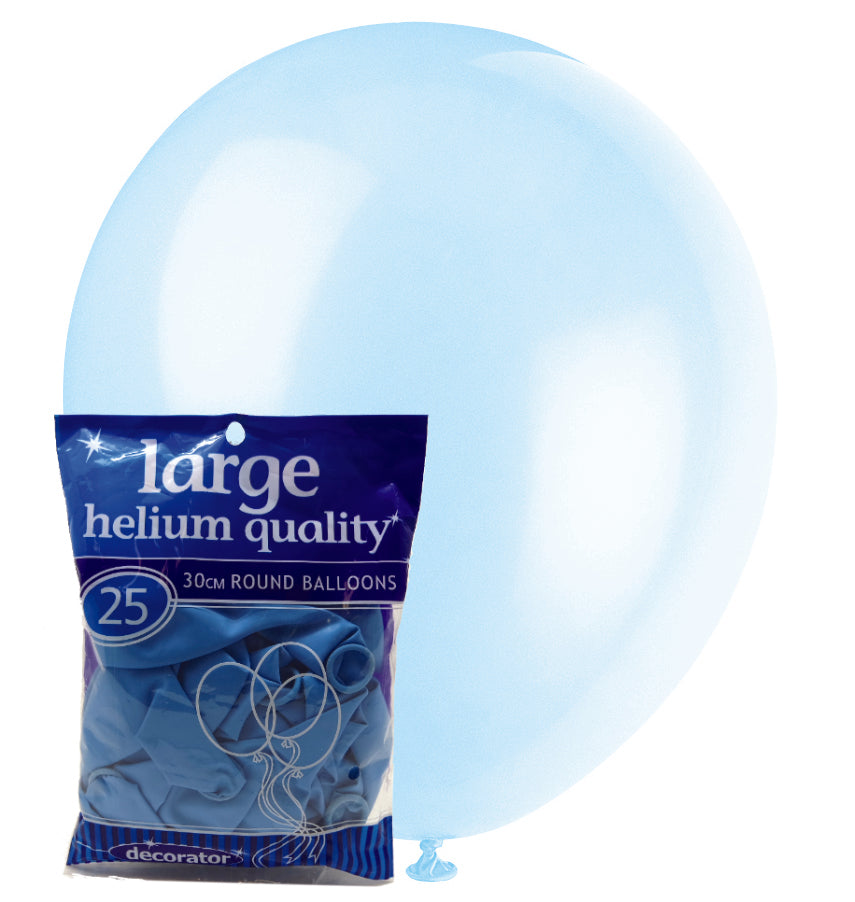 Balloons 25 x 30cm Assorted Colours