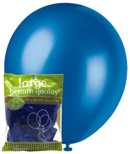 Load image into Gallery viewer, Balloons 25 x 30cm METALLIC COLOURS - Assorted
