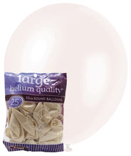 Load image into Gallery viewer, Balloons 25 X 30cm PEARLESCENT Colours (Assorted)
