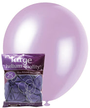 Load image into Gallery viewer, Balloons 25 X 30cm PEARLESCENT Colours (Assorted)
