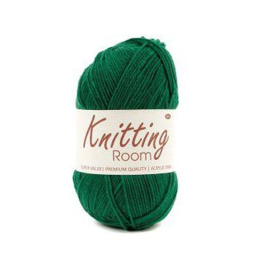 100g Knitting Yarn DARK Green